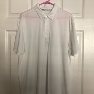 White Travis Mathew polo shirt